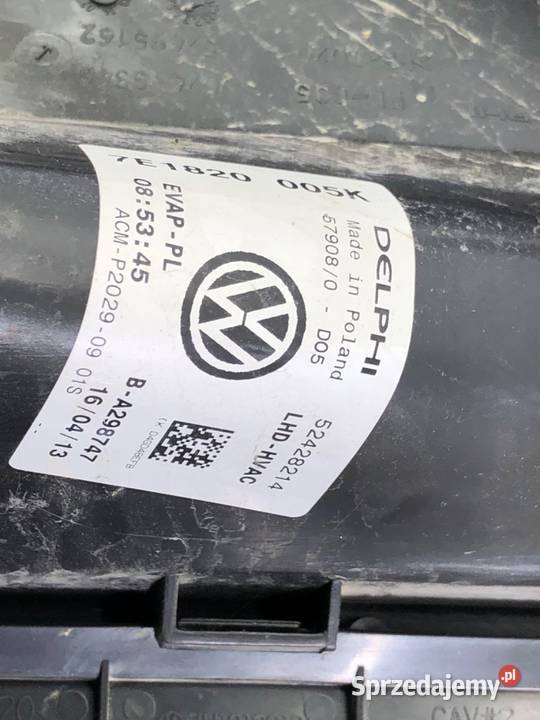 NAGRZEWNICA VW TRANSPORTER T5 7E1820005K Bus