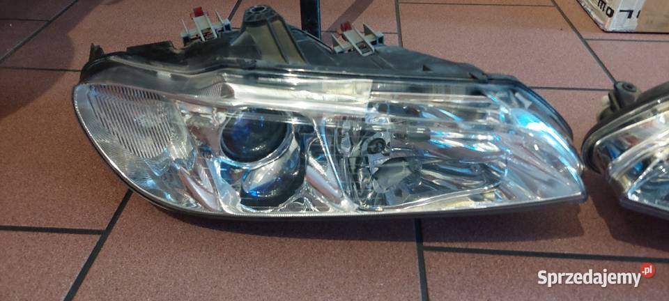 Komplet reflektorów przednich Peugeot 406 coupe Kalety