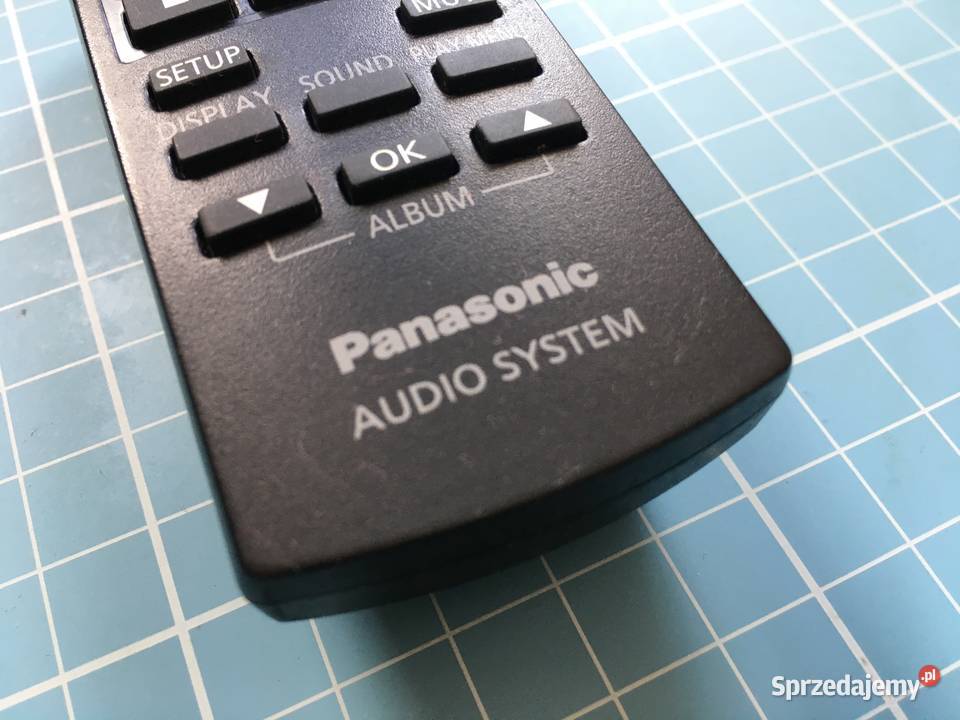 Oryginalny Pilot PANASONIC Audio System 180807 zachodniopomorskie sprzedam