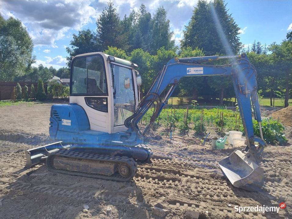 Minikoparka Hitachi silnik Kubota mocna Białystok