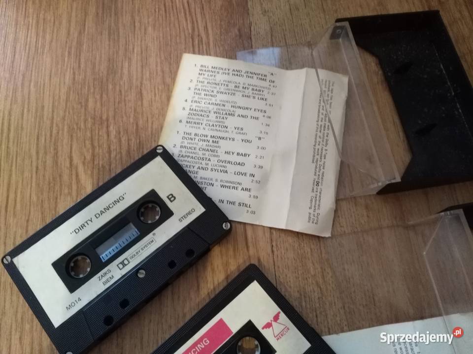 Kasety Dirty Dancing dwie części okazja kaseta kujawsko-pomorskie Włocławek