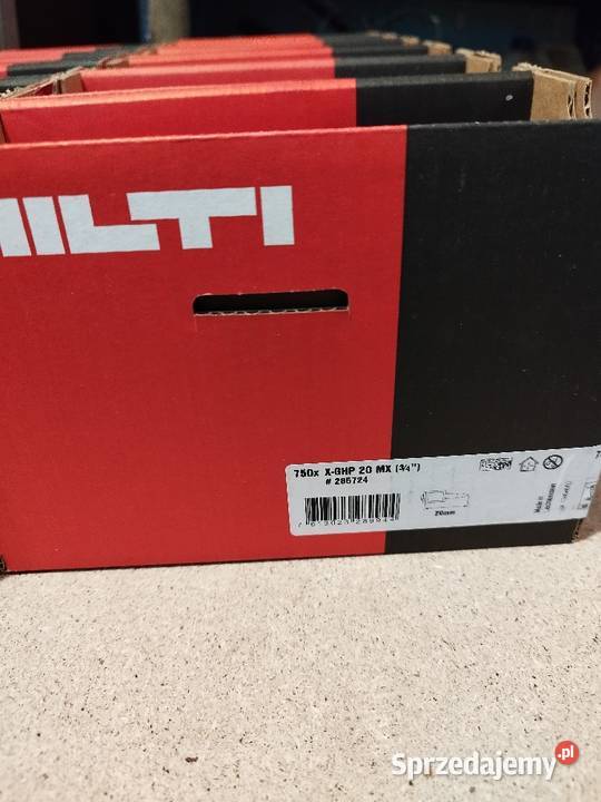 Gwoździe Hilti X ghp 20 mx Gwoździe Warszawa
