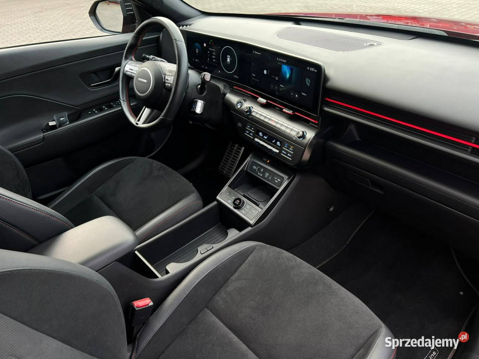 Hyundai Kona 16 TGDI 7DCT 2WD 138 NLine podgrzewane fotele Piotrków Trybunalski