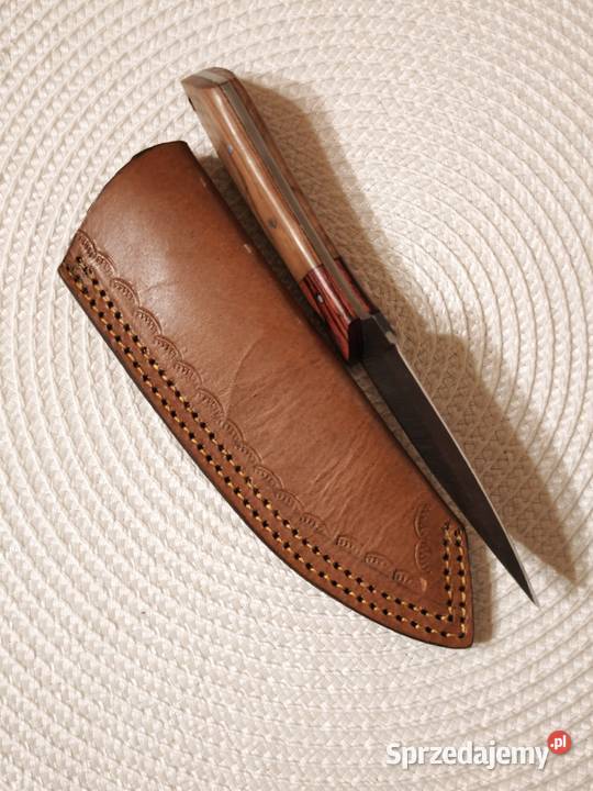 Nóż myśliwski Damast 105 Jakość świętokrzyskie Busko-Zdrój