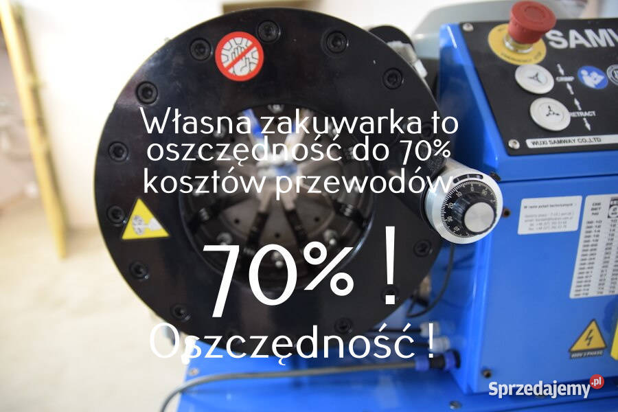 Zakuwarka do 2 P32Q szkolenie transport szczeki Złotów
