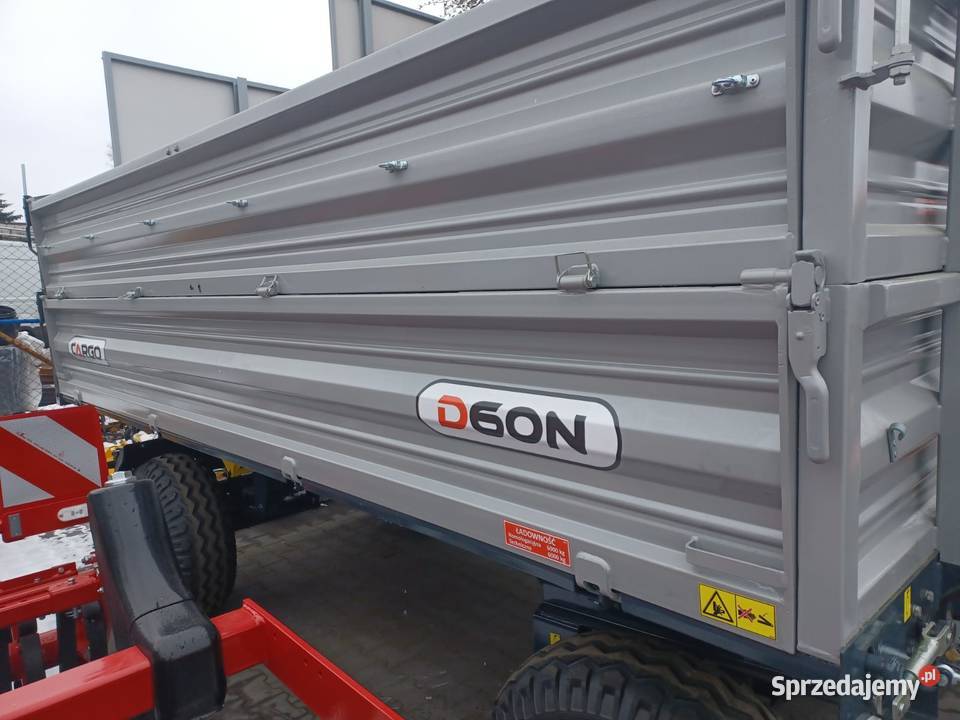 Przyczepa rolnicza burtowa CARGO D60N 6 ton nie Lipnik