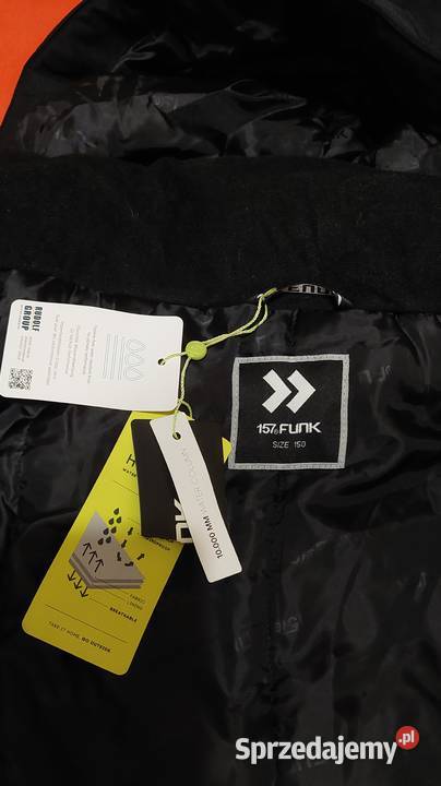 Kurtka dziecięca 157 Funk czarna uniseks Dla Dziecka Krosno