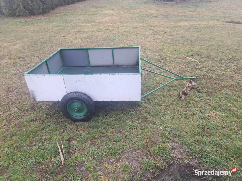 Przyczepka do traktorka ogrodowego quda Zbytowa sprzedam