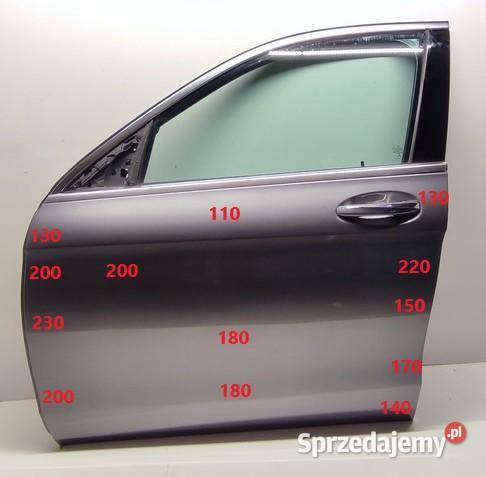 MERCEDES GLC W253 X253 DRZWI LEWY PRZÓD 992