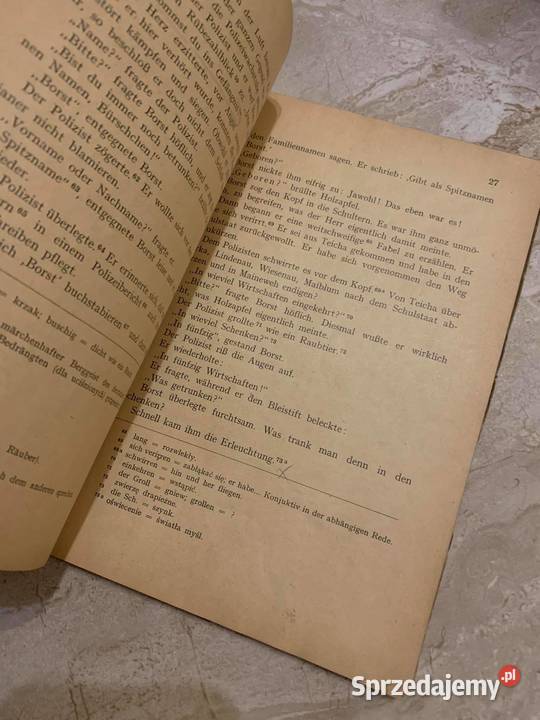 Der kampf der tertia Wilhelm Speyer książka z Jasło sprzedam