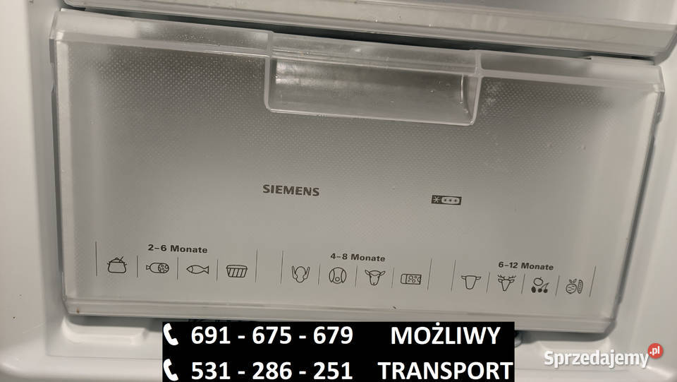 Lodówka Siemens pojemność 316 lwysokość 184 sprzedam