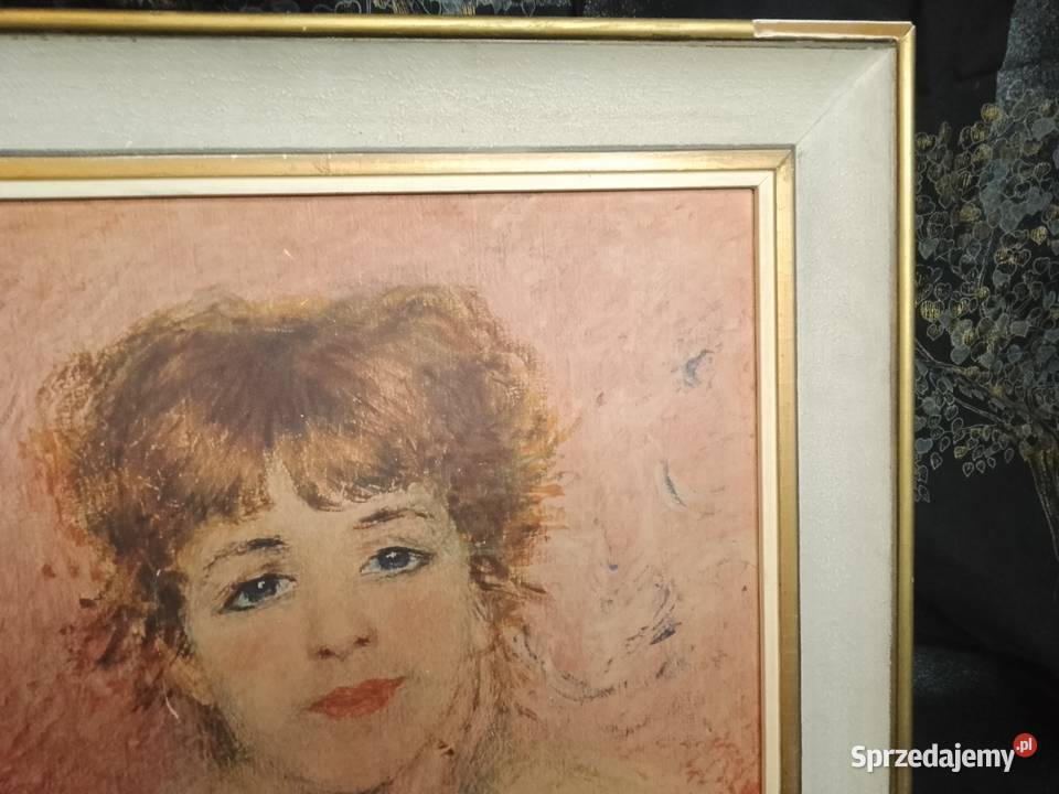 Obraz portret Jeanne SamaryPierrea Augustea lubelskie Świdnik