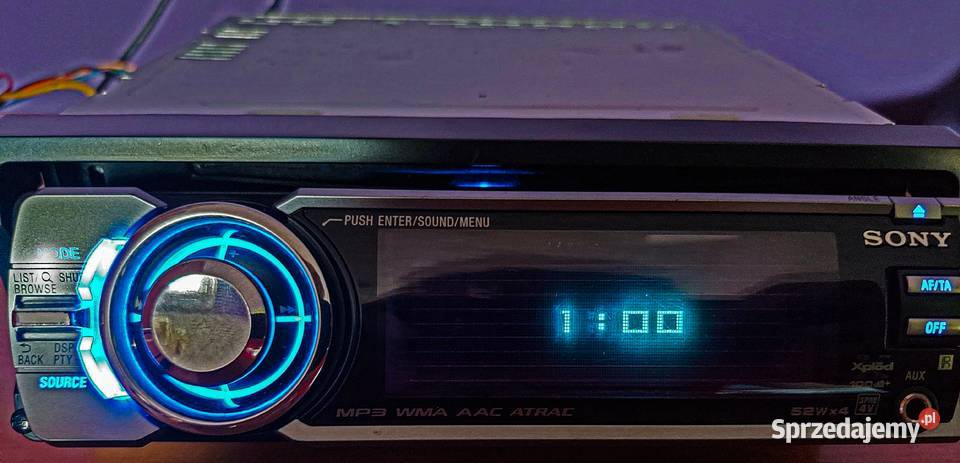 Sony CDXGT929U AnimacjeWinda zdejmowany panel wielkopolskie Kępno