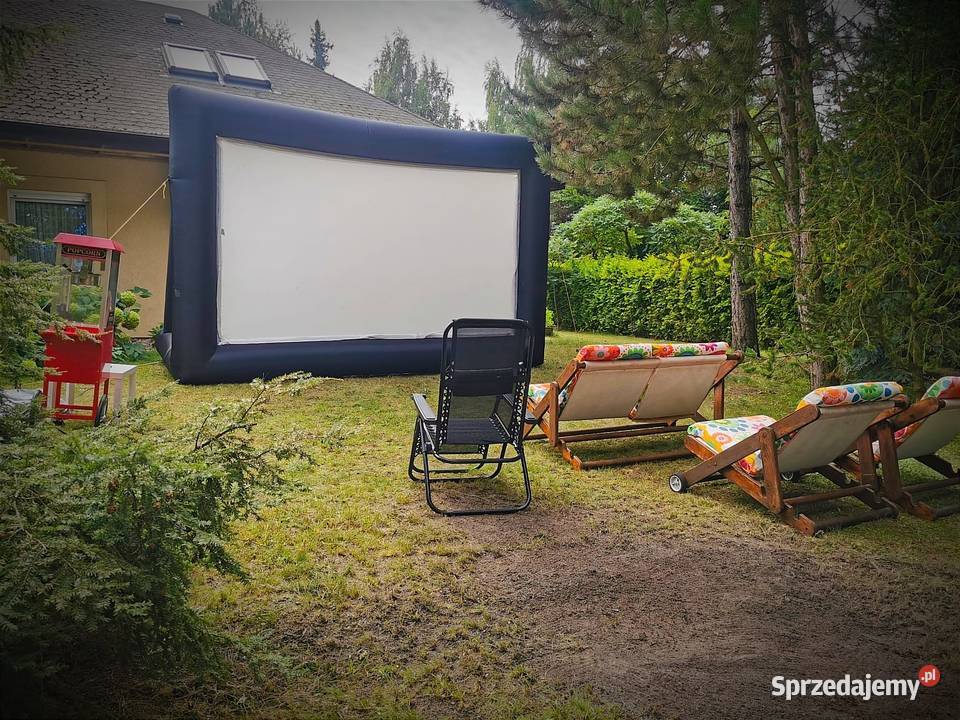 Wynajem Kina Plenerowego Projektor Ekran Maszyna sprzedam