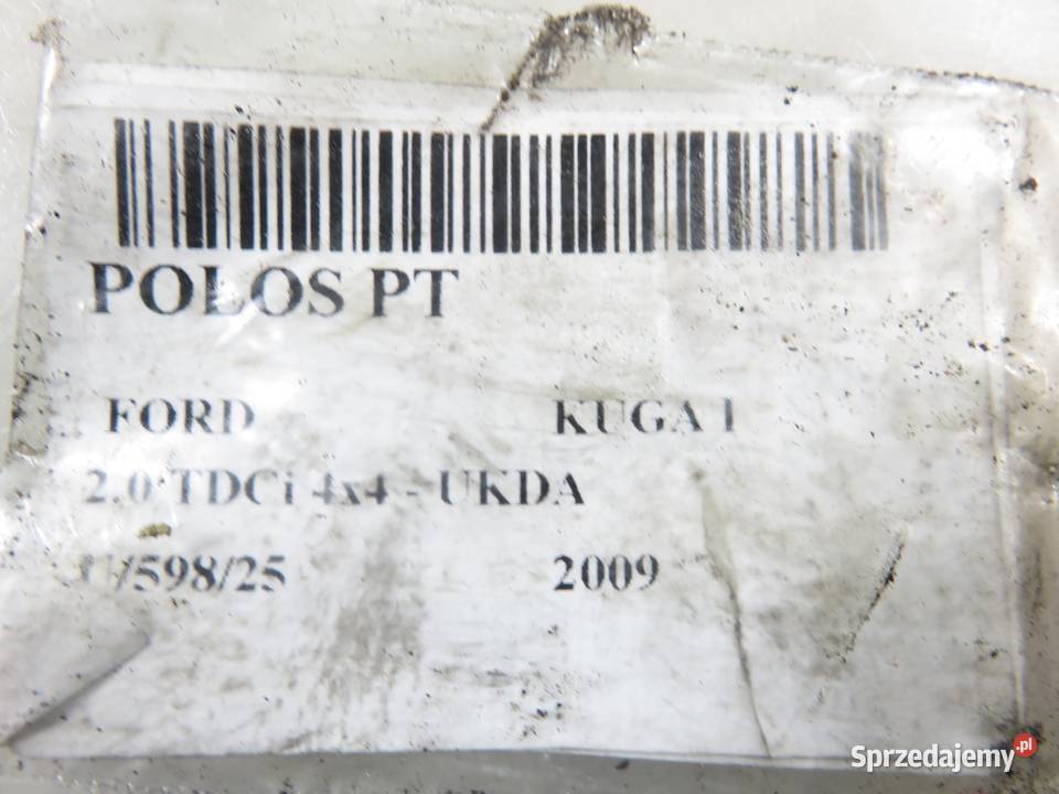 PÓŁOŚ LEWA TYLNA FORD KUGA I 20 TDCi 4x4 G6DG