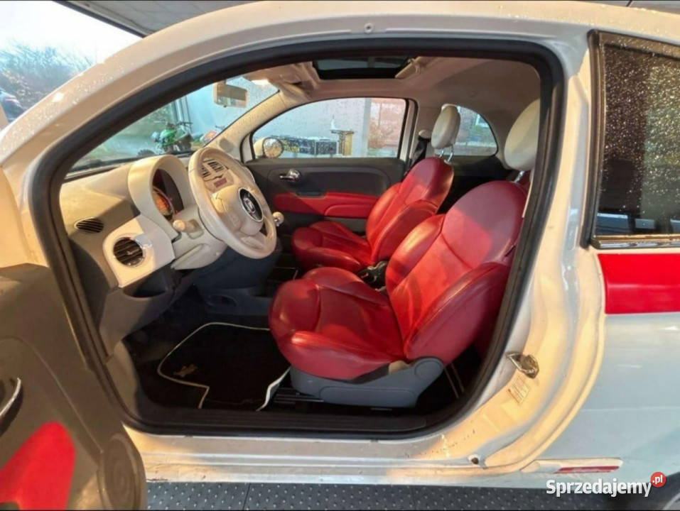 Fiat 500 Bezwypadkowy Super Stan I 2007 immobilizer Rzeszów