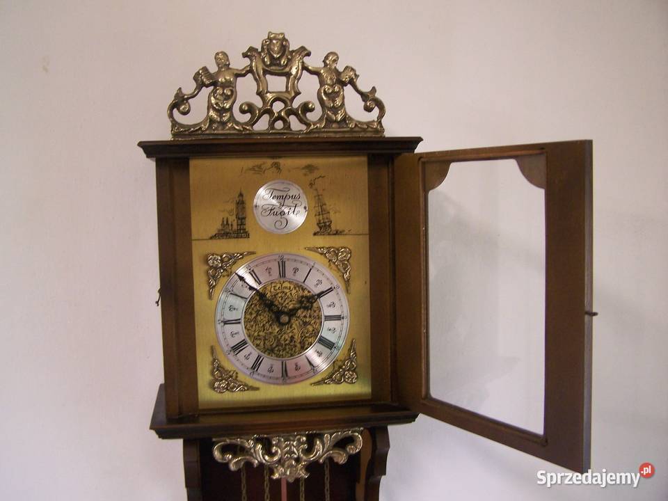 Zegar ścienny Tempus Fugit mechaniczny wahadłowy Pozostałe Koszalin