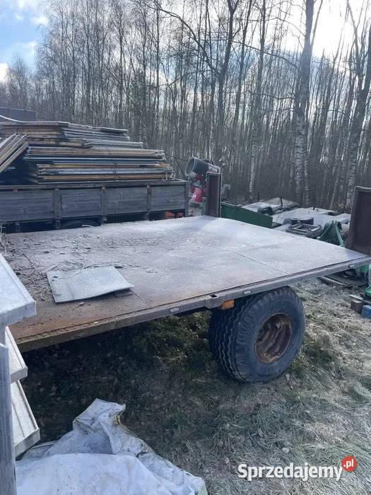 Przyczepa Rolnicza Solidna rama Podskarbice Szlacheckie