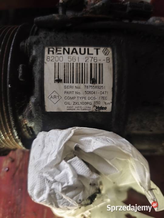 Sprężarka klimatyzacji Renault laguna 3 20dci Kompresory klimatyzacji Świlcza