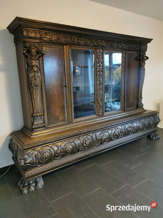 Prestiżowa neorenesansowa biblioteka z figurami Wrocław