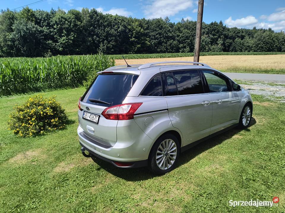 Ford Grand C 2016 7osobowy 20 tdci20hdi nieuszkodzony śląskie Wilamowice sprzedam