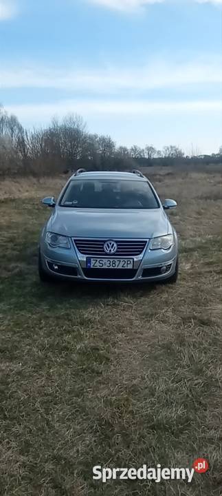 Passat B6 20 TDI 140 DSG błękit met ładny i diesel Stargard
