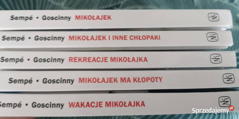 MIKOŁAJEK seria książek 5 sztuk pomorskie Gdańsk