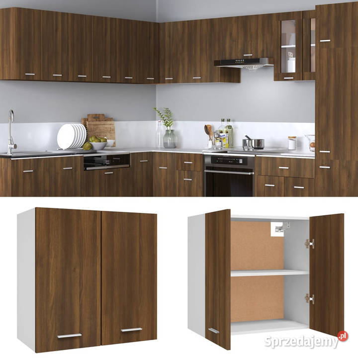 Szafka wisząca brązowy dąb 60x31x60 WM815113 Warszawa