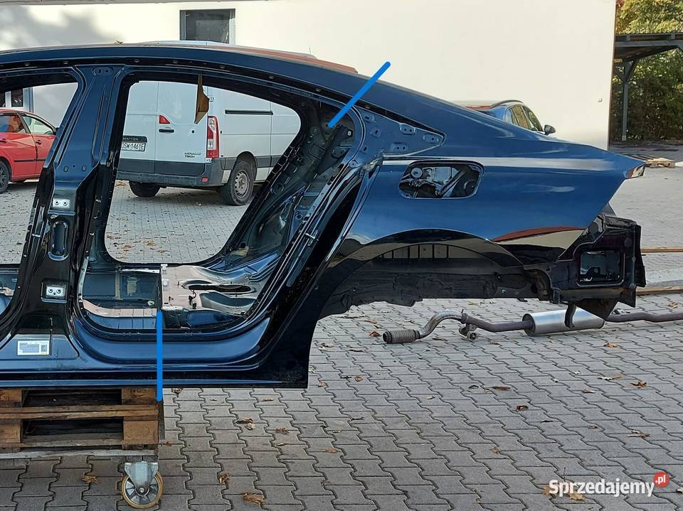 PEUGEOT 508 II Błotnik ćwiartka podłużnica tył