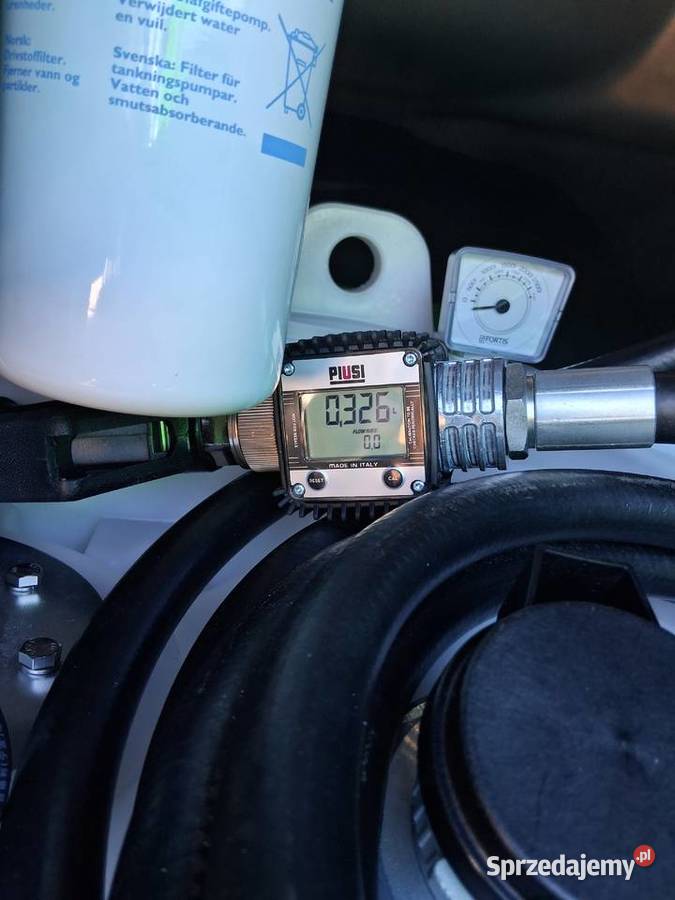 Zbiornik Fortis Ecotank 2500 l diesel łódzkie Ujazd sprzedam