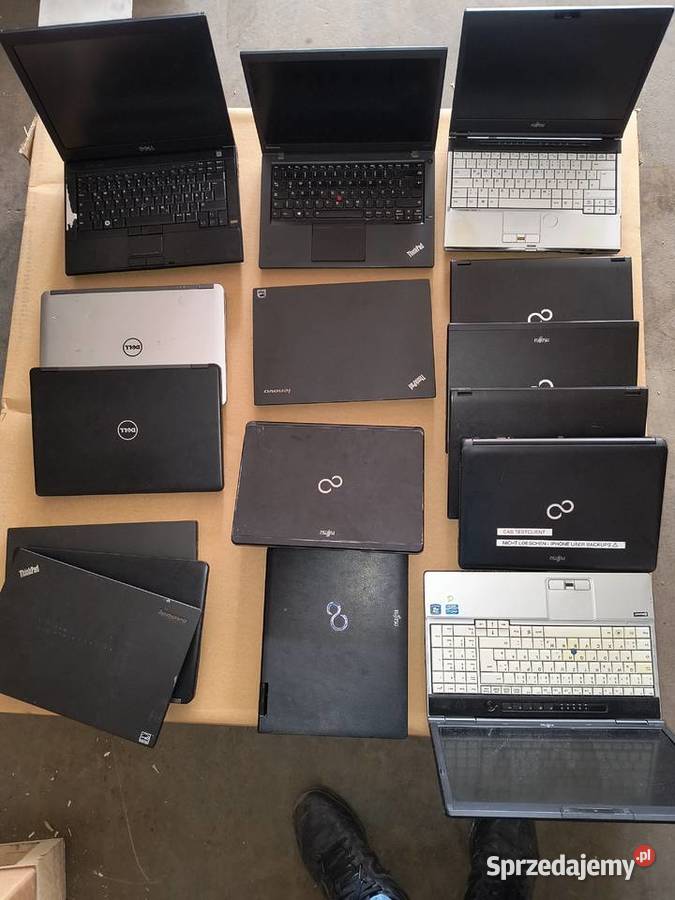 Laptop używany Dell lenowo Toshiba Olesno