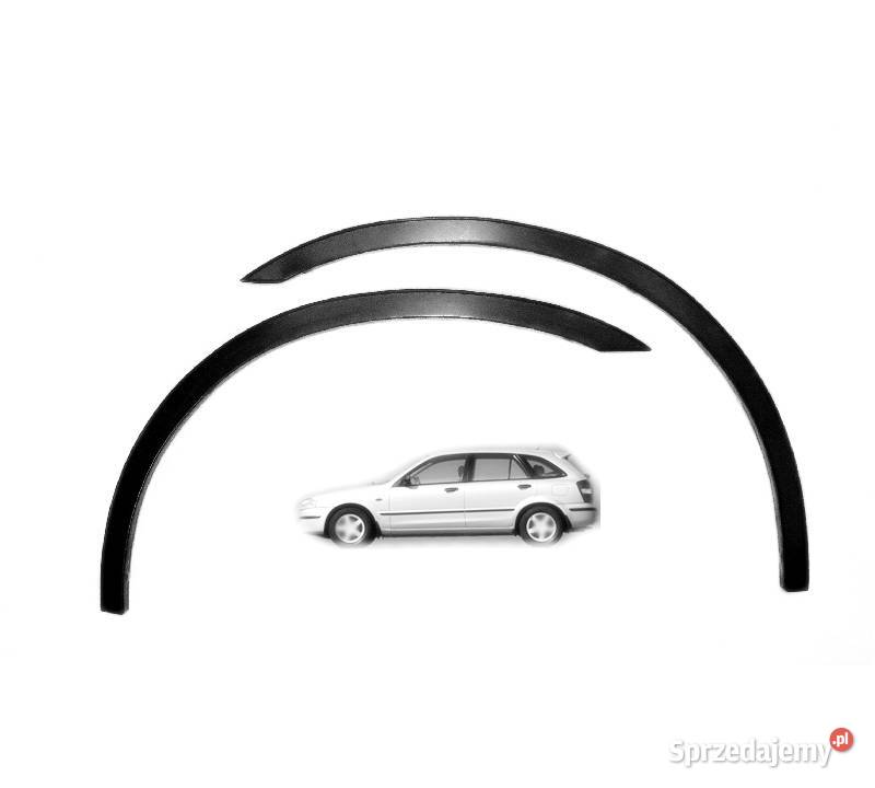 Mazda 323 nakładki na błotnik czarny mat 4 Ostrów Wielkopolski