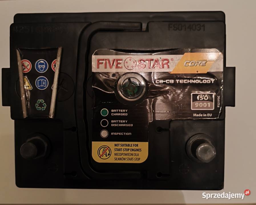 Akumulator 50Ah 420A osobowe Łódź