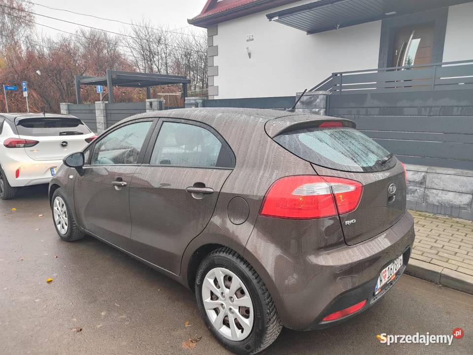 Kia Rio 2012r 1248 benzyna benzyna Wojnicz