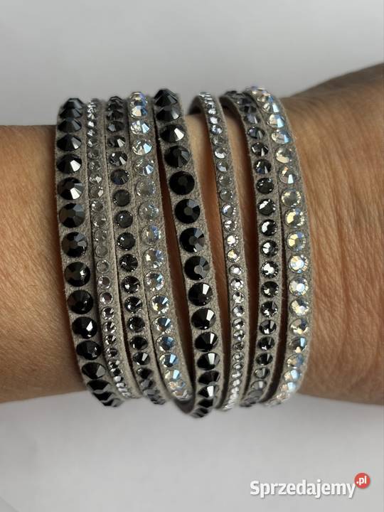 Bransoletka SWAROVSKI Slake Gray Deluxe Bydgoszcz