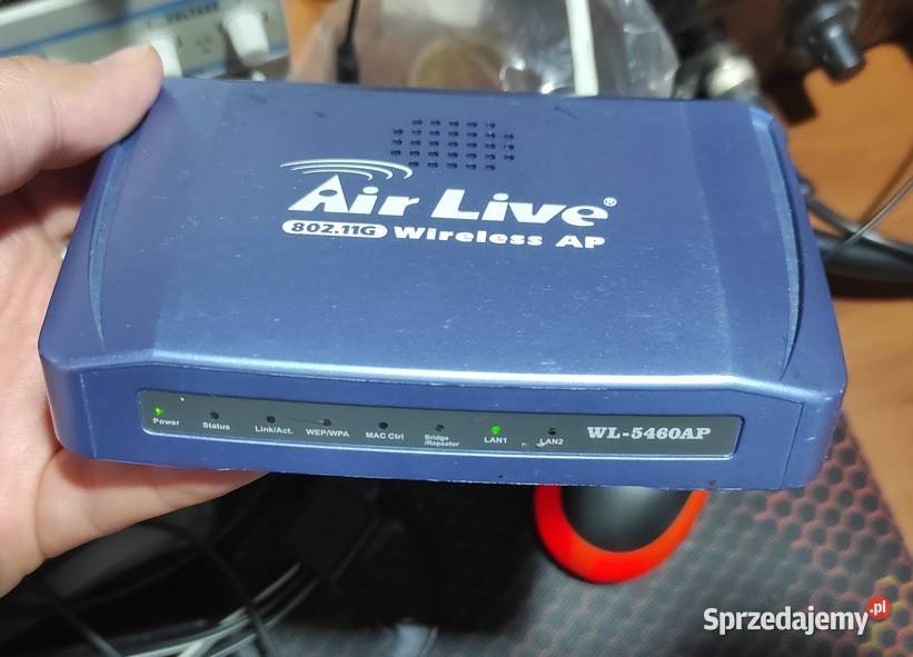 WiFi routery access poit stare AirLive Belkin Rzeszów