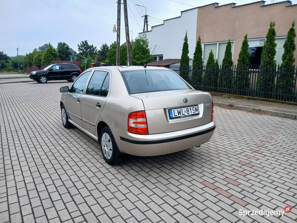 Skoda Fabia2006 Polski salon mały przebieg beżowy Ciechanowiec sprzedam