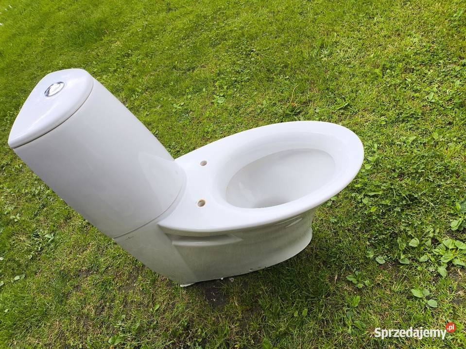WC kompakt Cersanit poziomy odpływ na budowę małopolskie Trzebinia