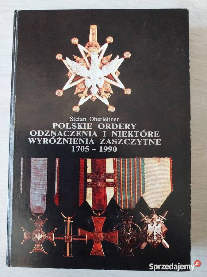 Książka Polskie Ordery Odznaczenia Antykwariat Częstochowa