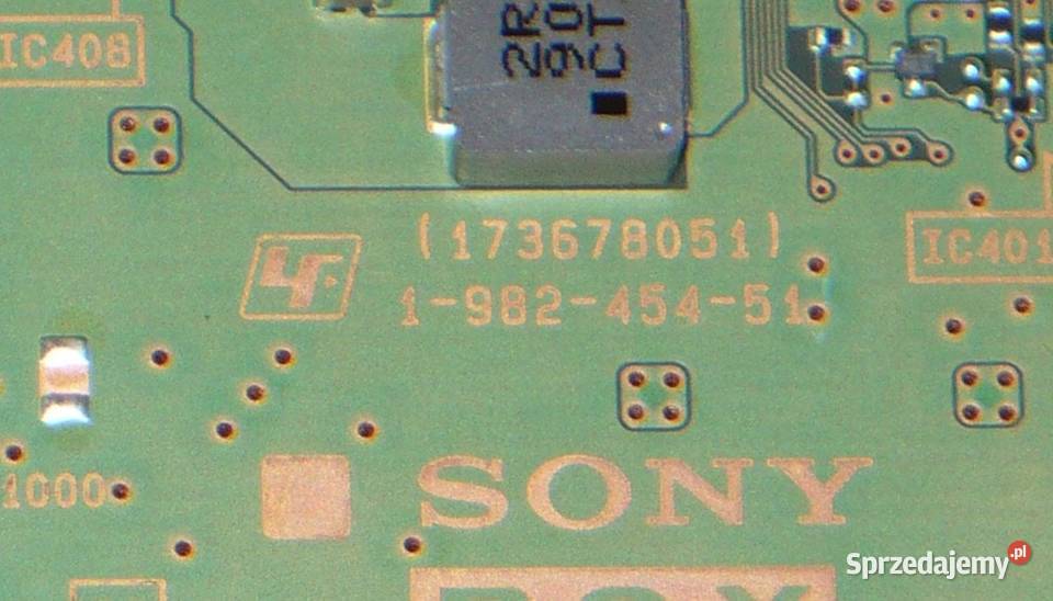 Płyta główna Sony 198245451 głowica tunera TV