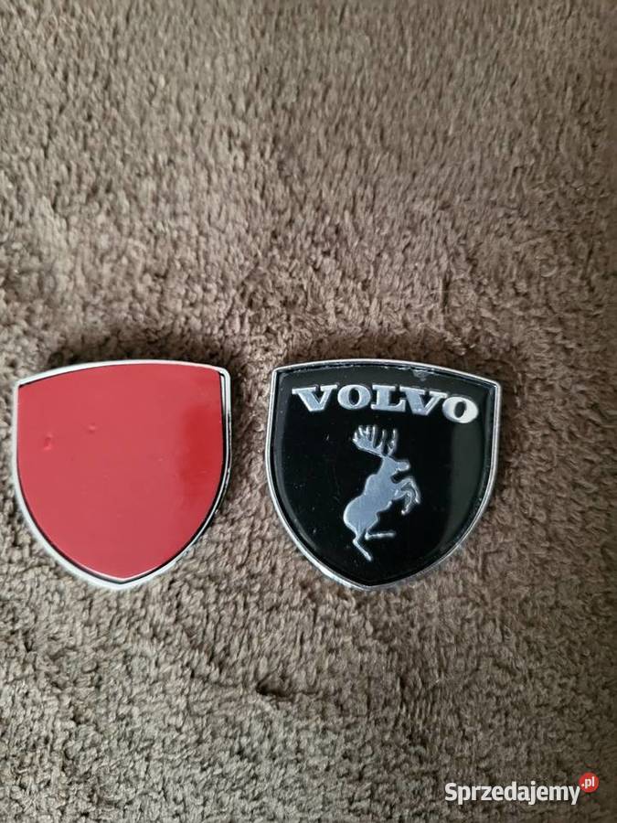 Emblematy VOLVO Szalony Łoś Prancing Moose 2 Gliwice