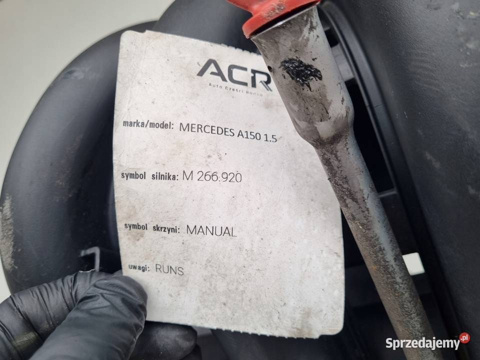 SILNIK KOMPLET Mercedes W245 15 ładna kompresja Rudka sprzedam