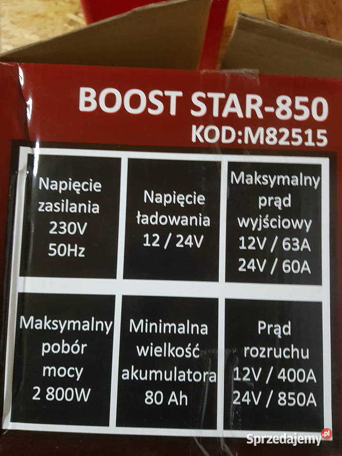 MarPol Prostownik z rozruchem 1224V 1501000Ah Głogowa