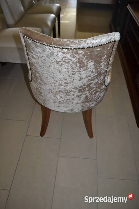 Krzesło LUX tkanina VELVET 8 Wyprzedaż Dobrodzień