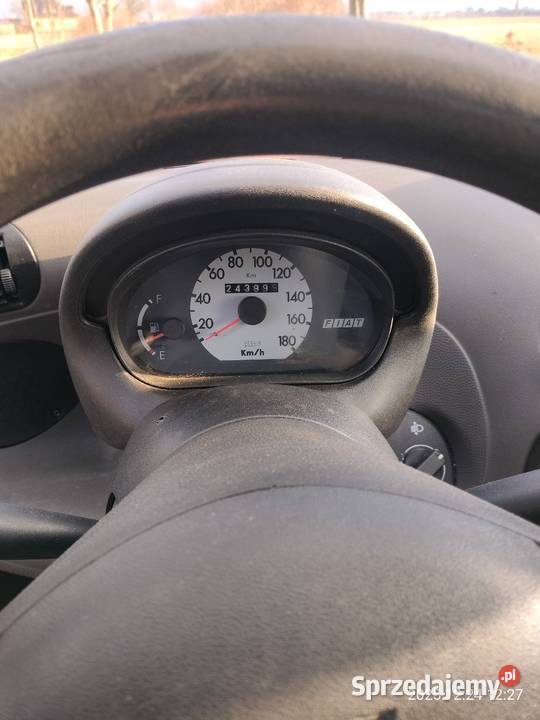 fiat seicento 900 benzyna gaz Zalesie