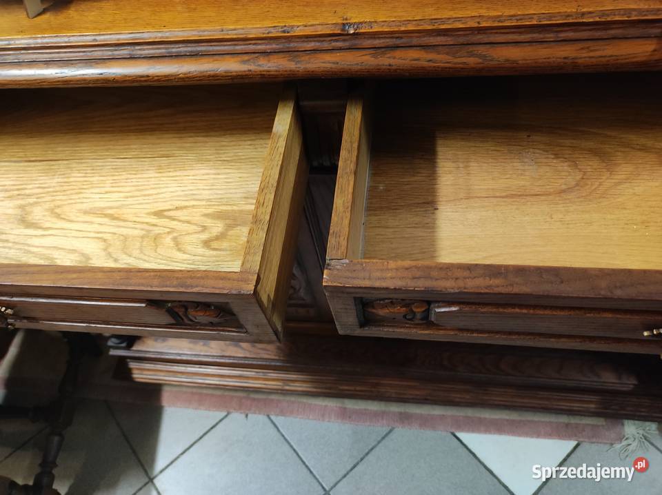 Komoda dębowa 130cm Komody Łagiewniki