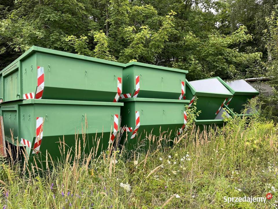 Kontenery MULDA 7 m 11 nowe 4 stan Magazynowanie Wymiarki sprzedam