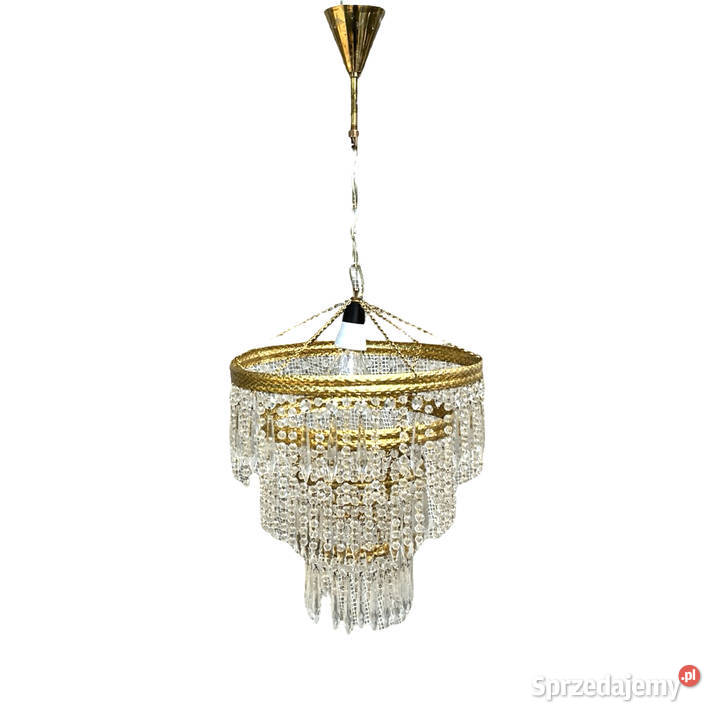 Żyrandol kryształowy eleznobrodsk Sklo