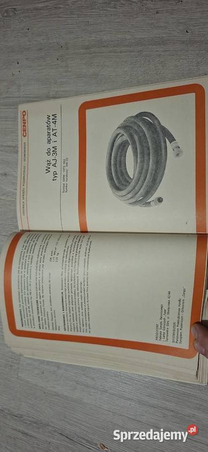 Katalog sprzętu ochrony osobistej CENPO wyd 1976 Łęczyca
