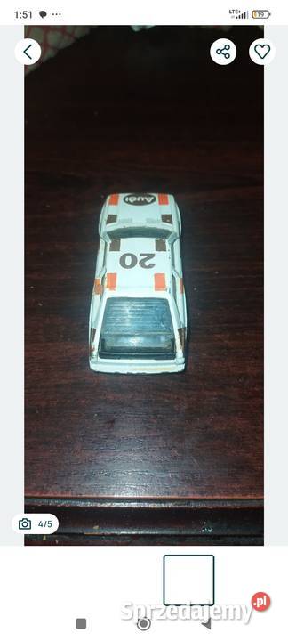 Audi Quatrro 1982 HotWeels Kłodzko